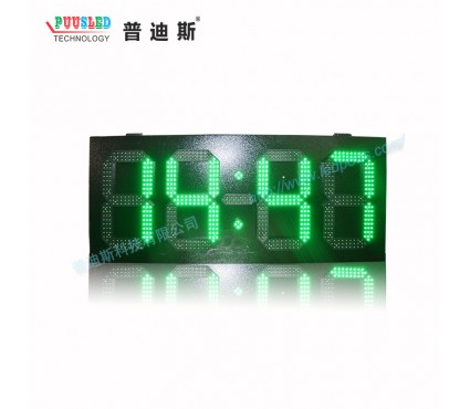 12寸绿色GPS时间温度日期转换显示屏